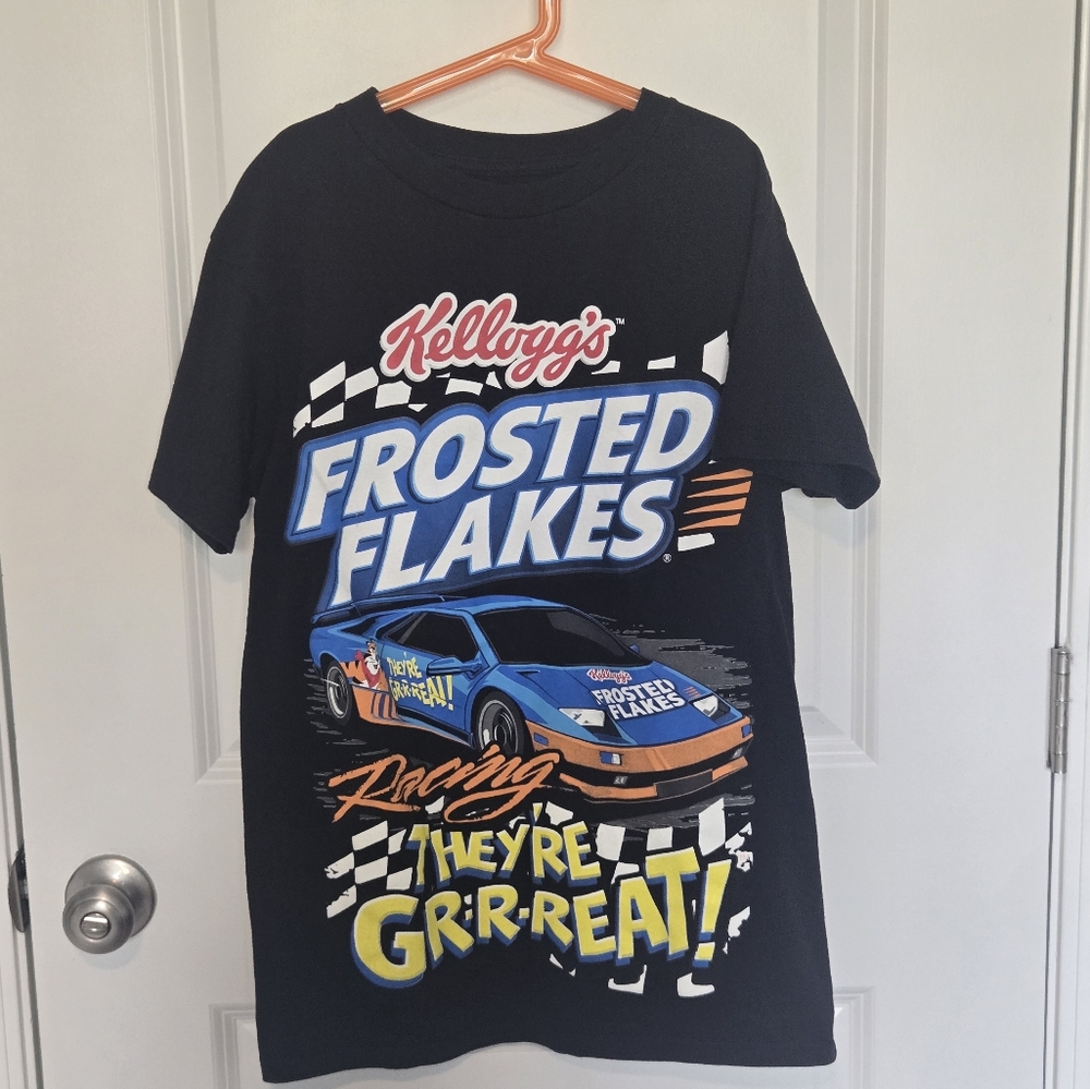 Kellogg's Frosted Flakes Racing Black T-Shirt